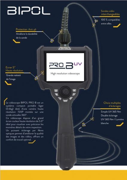 Vidéoscope PRO B UV - Bipol