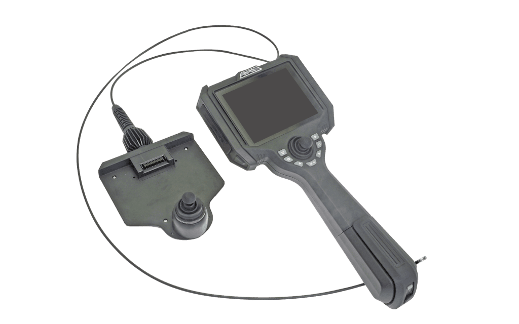 Interchangeable probes on the PRO B videoscope.

